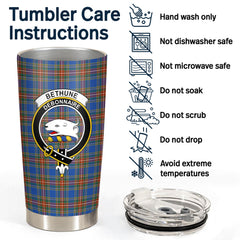 Bethune Ancient Tartan Crest Tumbler