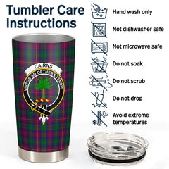 Cairns Tartan Crest Tumbler