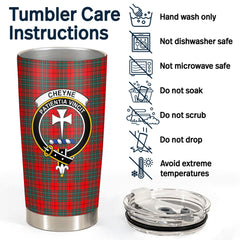 Cheyne Tartan Crest Tumbler