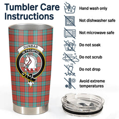 Dunbar Ancient Tartan Crest Tumbler