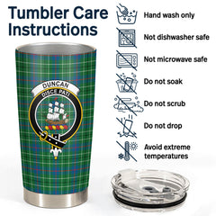 Duncan Ancient Tartan Crest Tumbler