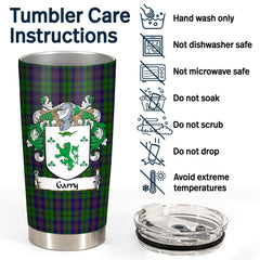 Garry Tartan Crest Tumbler