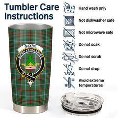 Gayre Tartan Crest Tumbler