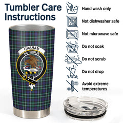 Graham of Montrose Modern Tartan Crest Tumbler