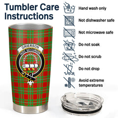 Grierson Tartan Crest Tumbler