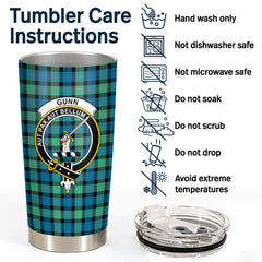 Gunn Ancient Tartan Crest Tumbler