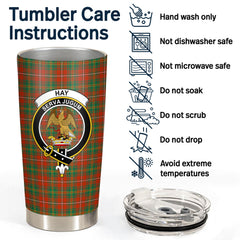 Hay Ancient Tartan Crest Tumbler