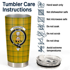 Houston Tartan Crest Tumbler