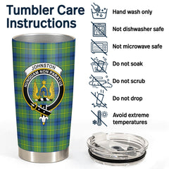 Johnston Ancient Tartan Crest Tumbler