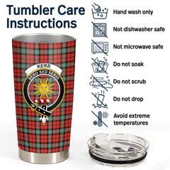 Kerr Ancient Tartan Crest Tumbler