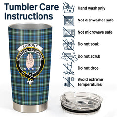 Lamont Ancient Tartan Crest Tumbler