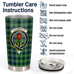 Learmonth Tartan Crest Tumbler