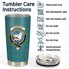 Lockhart Tartan Crest Tumbler