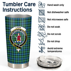 Lyon Tartan Crest Tumbler