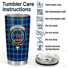 MacCorquodale Tartan Crest Tumbler