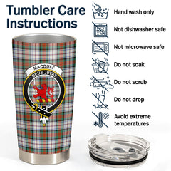 MacDuff Dress Ancient Tartan Crest Tumbler