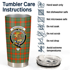 MacGregor Ancient Tartan Crest Tumbler