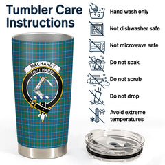 MacHardy Ancient Tartan Crest Tumbler