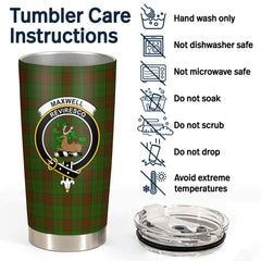 Maxwell Hunting Tartan Crest Tumbler