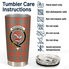 McDougall Ancient Tartan Crest Tumbler