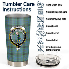 McInnes Ancient Tartan Crest Tumbler