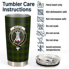 McLean Hunting Tartan Crest Tumbler