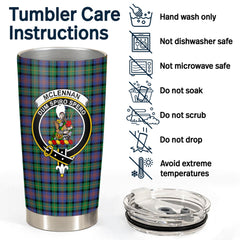 McLennan Ancient Tartan Crest Tumbler