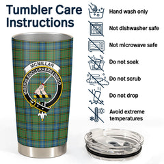 McMillan Hunting Ancient Tartan Crest Tumbler