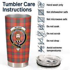 McNab Ancient Tartan Crest Tumbler