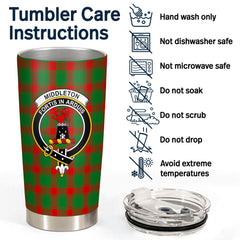 Middleton Modern Tartan Crest Tumbler