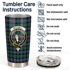 Mitchell Modern Tartan Crest Tumbler