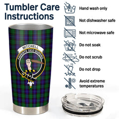 Mitchell Tartan Crest Tumbler