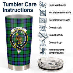 Monteith Tartan Crest Tumbler