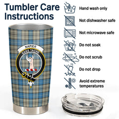 Napier Ancient Tartan Crest Tumbler