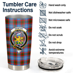 Newton Tartan Crest Tumbler