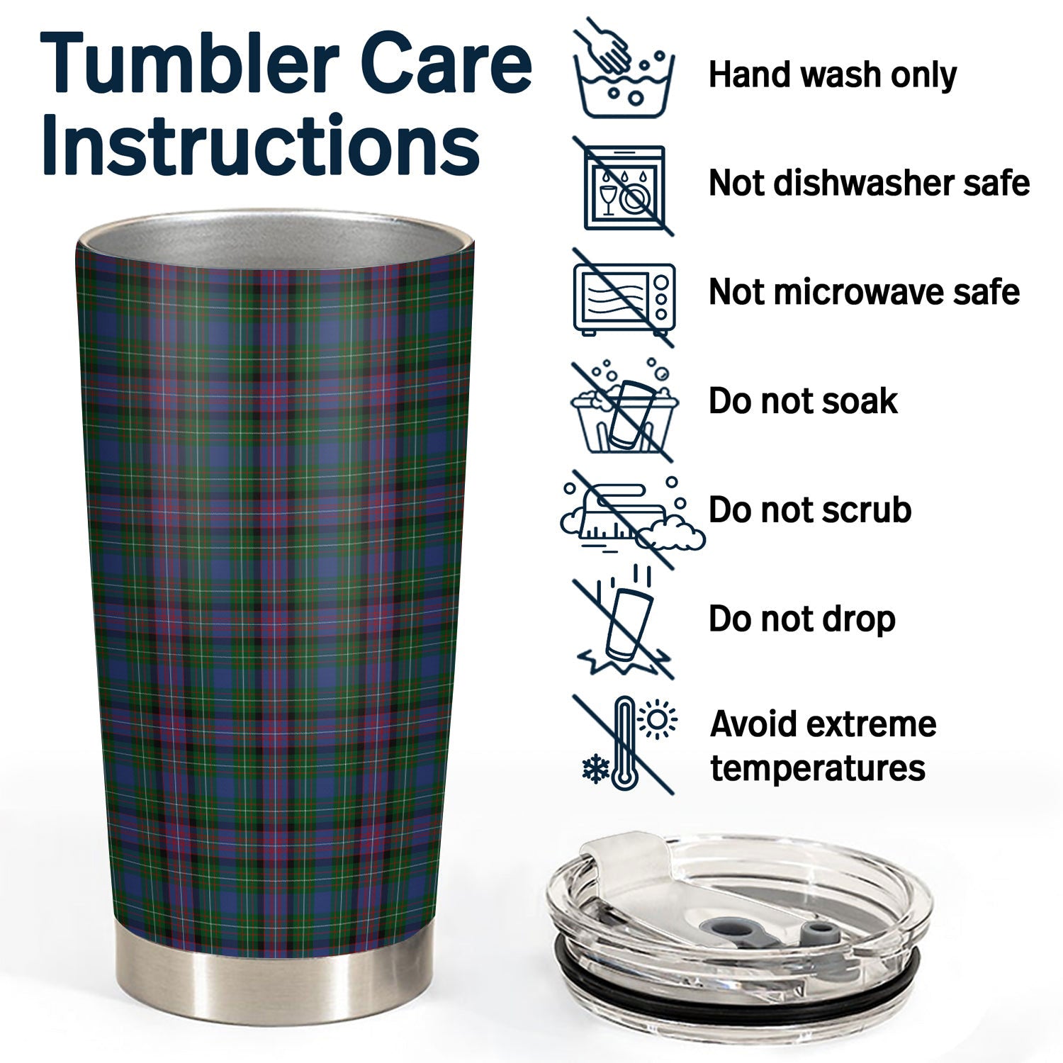 Rankin Tartan Tumbler