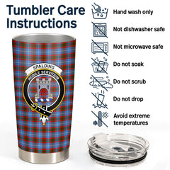 Spalding Tartan Crest Tumbler