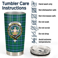 Urquhart Ancient Tartan Crest Tumbler