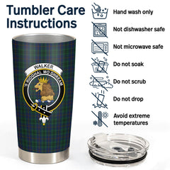 Walker Hunting Tartan Crest Tumbler