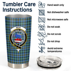 Weir Ancient Tartan Crest Tumbler