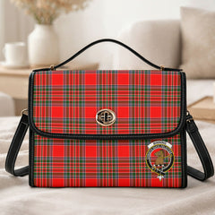 Binning (of Wallifoord) Tartan Crest Satchel Bag