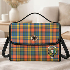 Buchanan Ancient Tartan Crest Satchel Bag