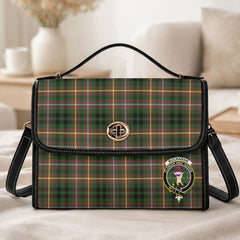 Buchanan Hunting Tartan Crest Satchel Bag