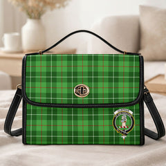 Clephan (or Clephane) Tartan Crest Satchel Bag