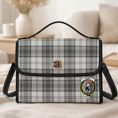 Glen Tartan Crest Satchel Bag