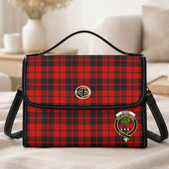 Hogg Tartan Crest Satchel Bag