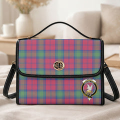 Lindsay Ancient Tartan Crest Satchel Bag