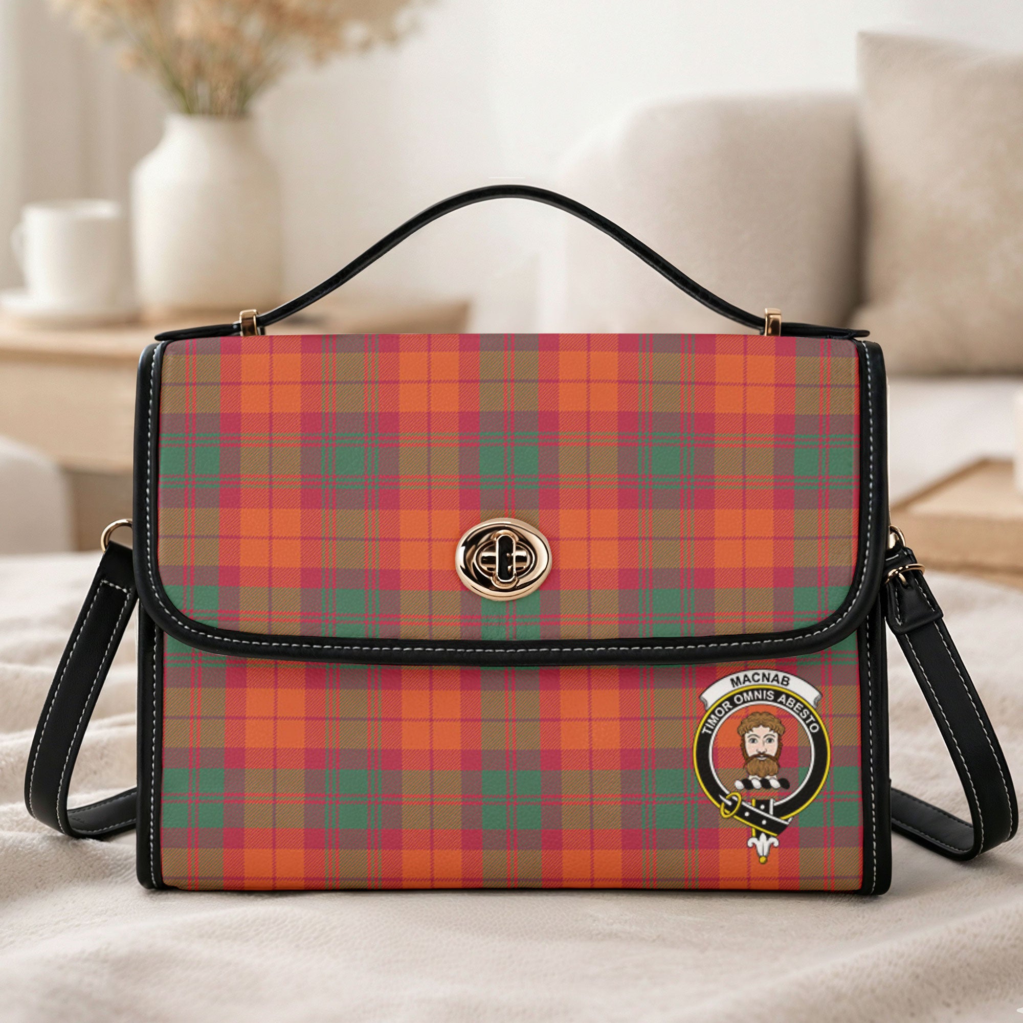 MacNab Ancient Tartan Crest Satchel Bag