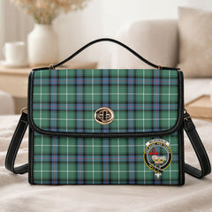 McDonald of the Isles Hunting Ancient Tartan Crest Satchel Bag