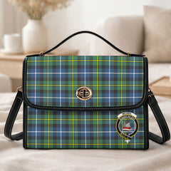 McNeil of Barra Ancient Tartan Crest Satchel Bag